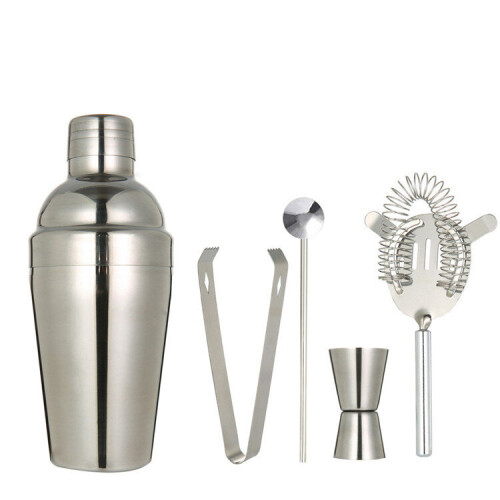 Ranpo (350ML) Bartender Kit Bar Set Cocktail Shaker Set for Drink Mixing