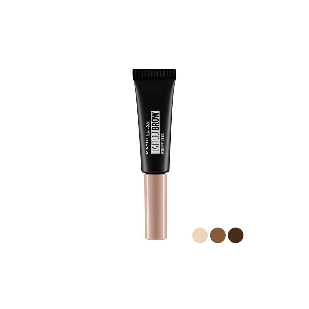 (07-black brown 5 ml) Eyebrow Make-up Tattoo Brow Maybelline Waterproof (5 ml)