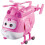 super wings Super Wings Transforming Vehicle Series 1 Dizzy Plane Bot 5" Figure Plastic 4