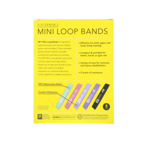 Sports Research, Mini Loop Bands, 5 Loop Bands 1
