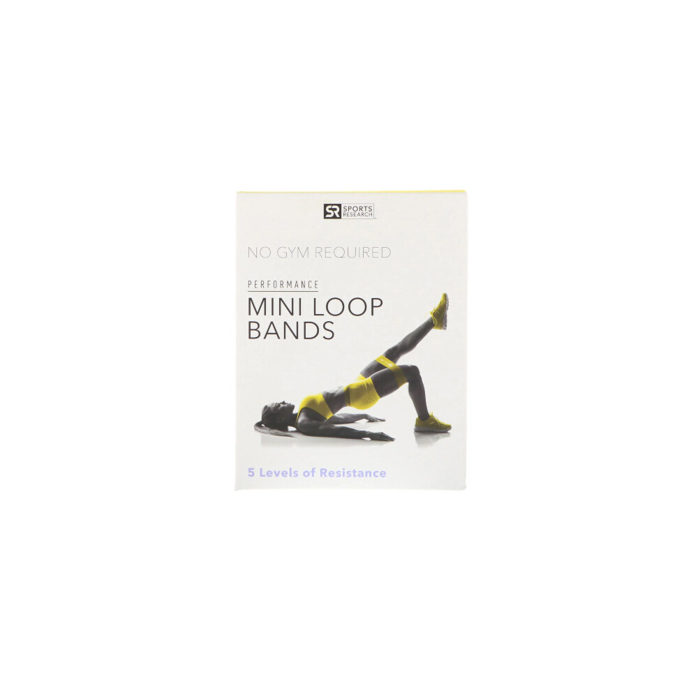 Sports Research, Mini Loop Bands, 5 Loop Bands