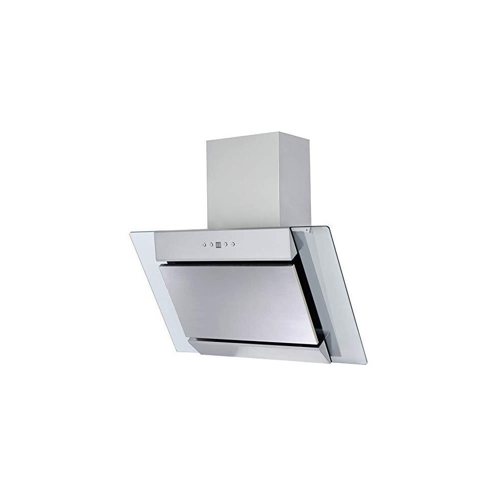 SIA AGL71SS 70cm Stainless Steel Angled Chimney Cooker Hood Kitchen Extractor