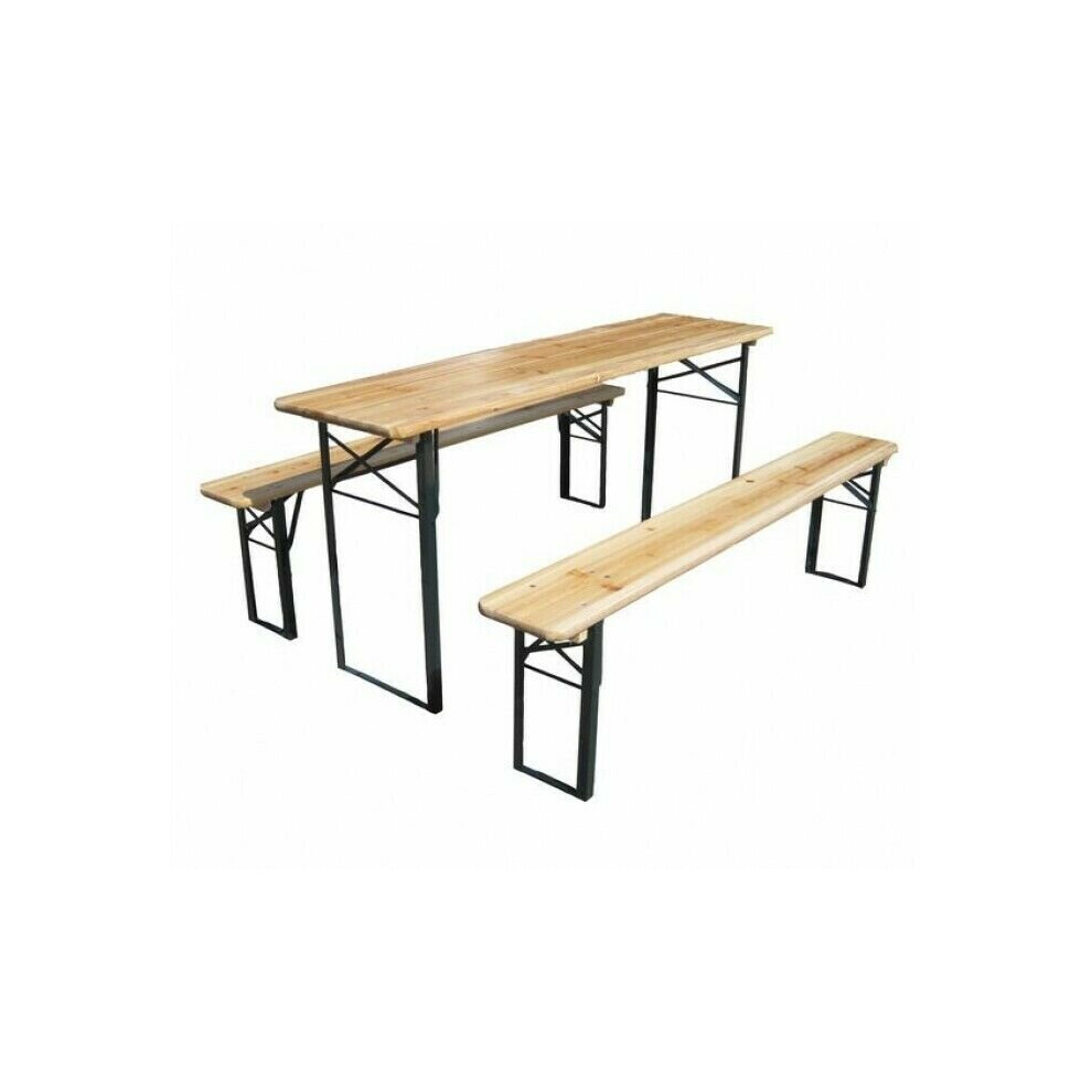 3pc Folding Garden Picnic Table Set