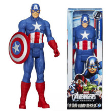 (Captain America) Marvel Avengers 12 inch Action Figures Titan Hero Series Children Toys Kids M