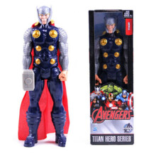 (Thor) Marvel Avengers 12 inch Action Figures Titan Hero Series Children Toys Kids M