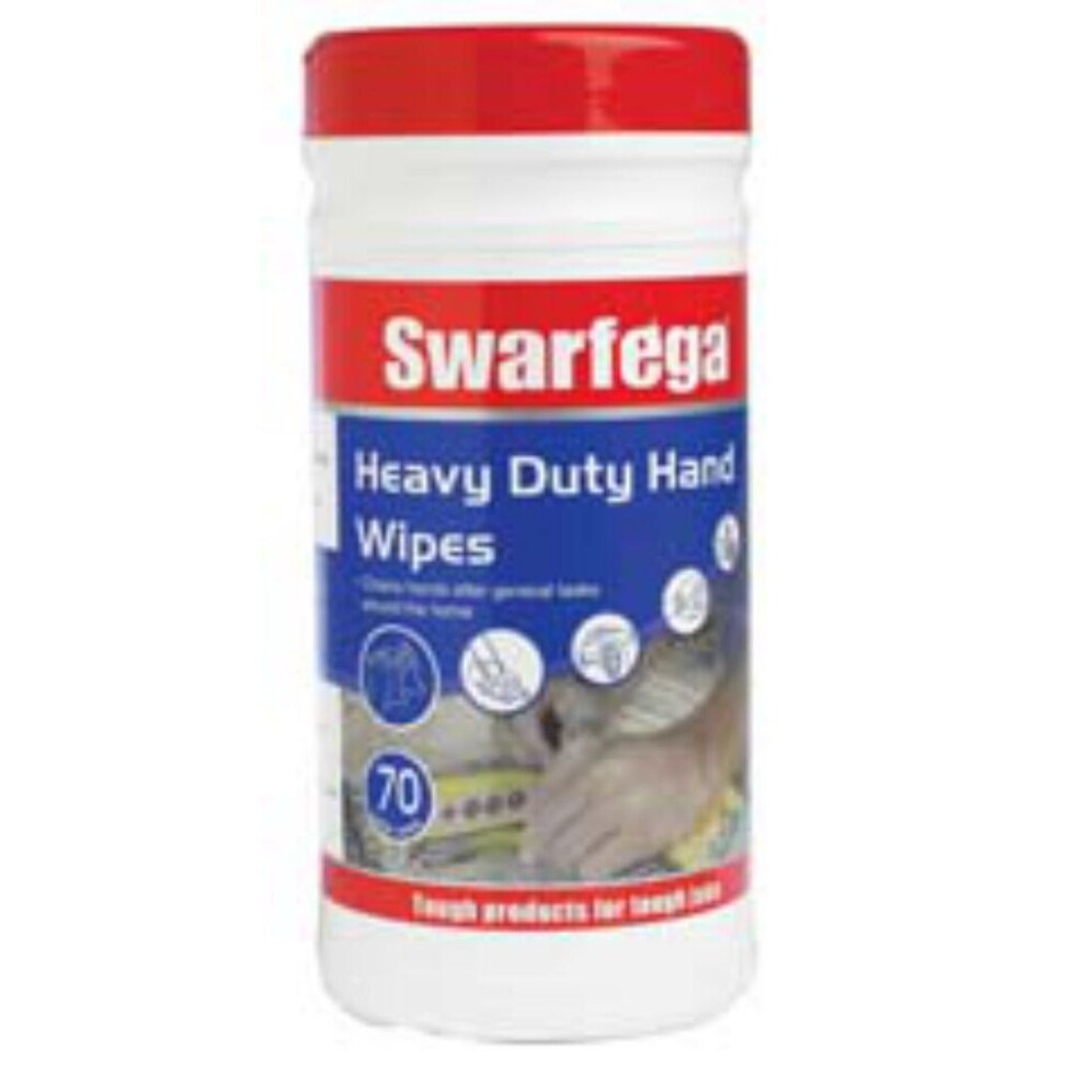 Swarfega Heavy Duty Hand Wipes - Box Of 70