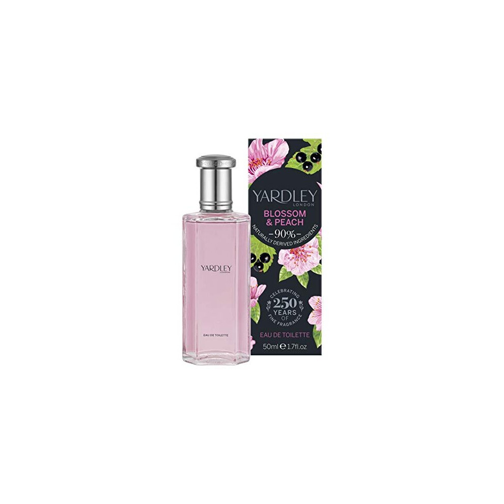 Yardley Blossom & Peach 50ml EDT Spray