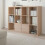 Ikea KALLAX Shelving unit,Oak effect 12 Cube Bookcase 112x147 cm 4