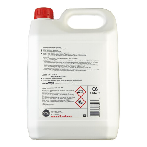 Nilco Nilco Purple Beer Line Cleaner - 5L 2
