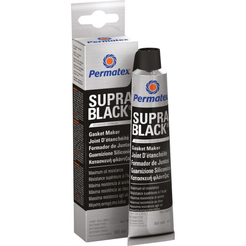 Permatex Ultra Black Silicone Gasket Maker - 80ml