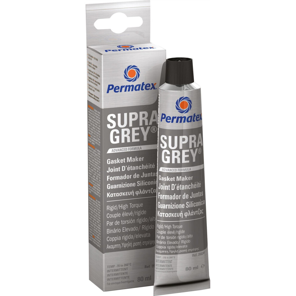 Permatex Ultra Silicone Gasket Maker - 80Ml Grey 8410410351340