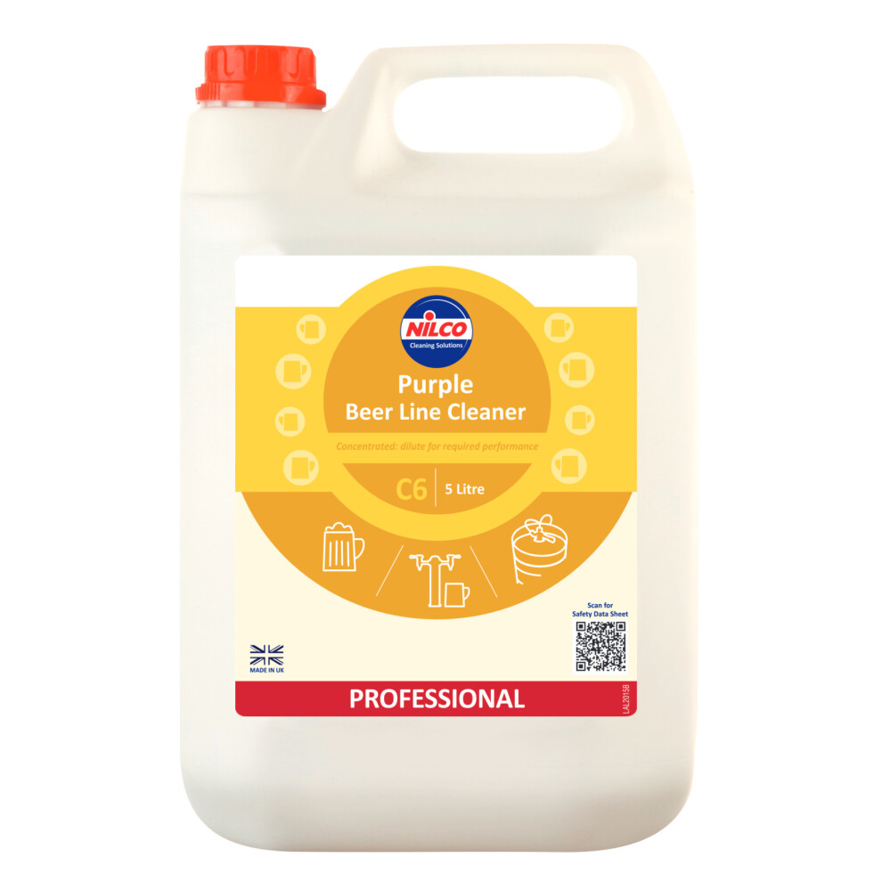 Nilco Purple Beer Line Cleaner - 5L