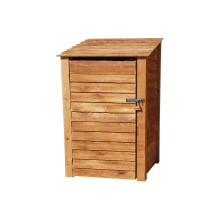 (6ft, Rustic Brown) Wooden Tool Store - Standard Roof (L-119cm, H-126cm / 180cm, W-81cm)