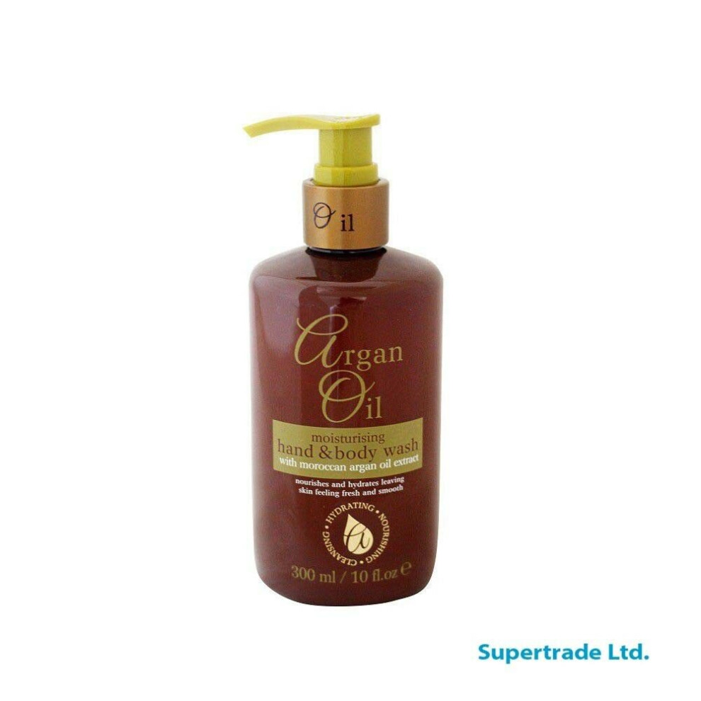 Argan Oil Moisturising Hand & Body Wash With Moroccan Argan Oil Extract 300ml X 2-image-OPC-P6HNSCG-NEW