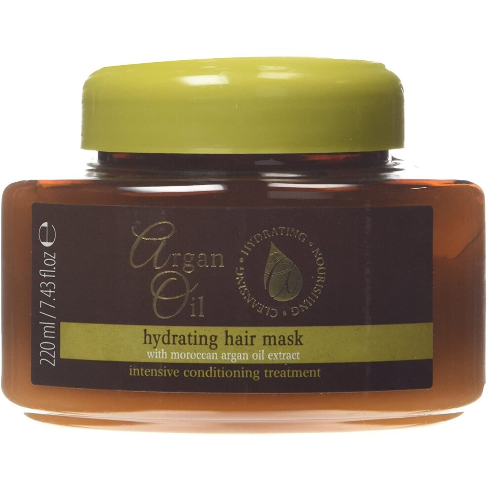 Xpel Argan Oil Moroccan Hydrating Hair Mask Intensive Conditioning Treatment 220Ml X 3