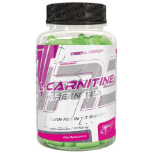 Trec Nutrition L-Carnitine+Green Tea | Turn Fat Into Energy 1210mg 180 Capsules
