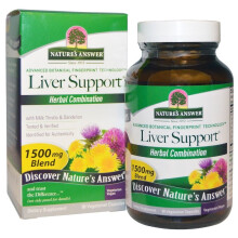 Nature's Answer, Leberunterstützung, 1.500 mg, 90 Vegetarische Kapseln (500 mg pro Kapsel)