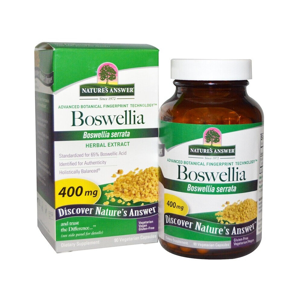 Nature's Answer , Boswellia, 400 Mg, 90 Vegetarian Capsules