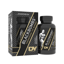 Dorian Yates Black Bombs thermogenic fat burner pills For Men - 60 Capsules
