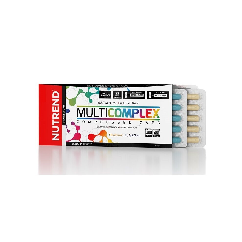 Nutrend Multicomplex Compressed Caps - 60 Caps