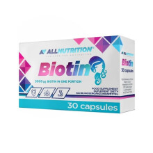 ALLNUTRITION Biotin Supports Immune Function & Skin Health | 5000mcg 30 Capsules