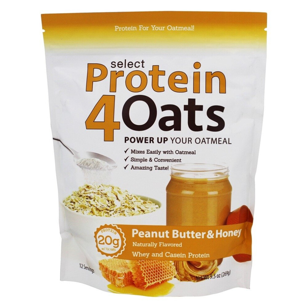 PEScience Select Protein 4 Oats Peanut Butter & Honey - 269g