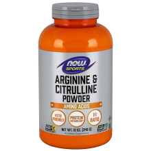 NOW Foods, Sport, Poudre d'Arginine et Citrulline, 12 oz (340 g)