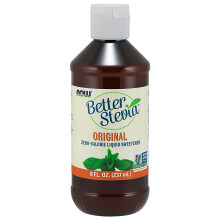NOW Foods, Biologique, Meilleure Stévia, Édulcorant Liquide Zéro Calorie, 8 fl oz (237 ml)