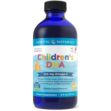Nordic Naturals, DHA pour Enfants, 1-6 Ans, Saveur Fraise, 8 fl oz (237 ml)