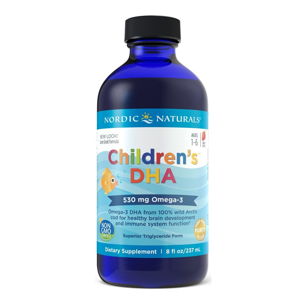 Nordic Naturals Children's Dha 530Mg Strawberry - 237 Ml.