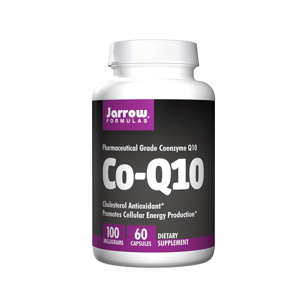 Jarrow Formulas Co-Q10 Cholesterol Antioxidant Cellular Energy 100Mg 60 Capsules