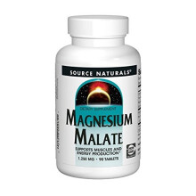 Source Naturals, Magnesium Malate, 1250mg x 90Tabs
