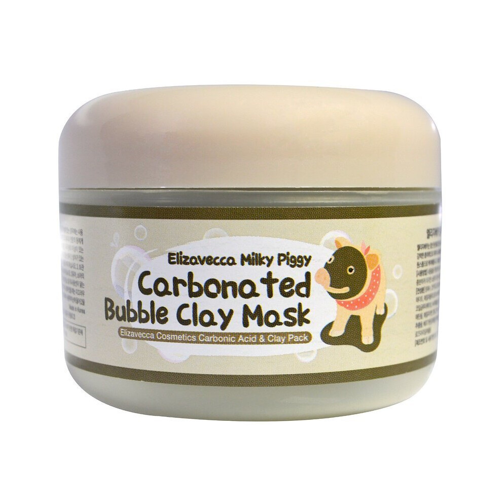 Elizavecca Green/Black Milky Piggy Carbonated Bubble Clay Mask, 100 G