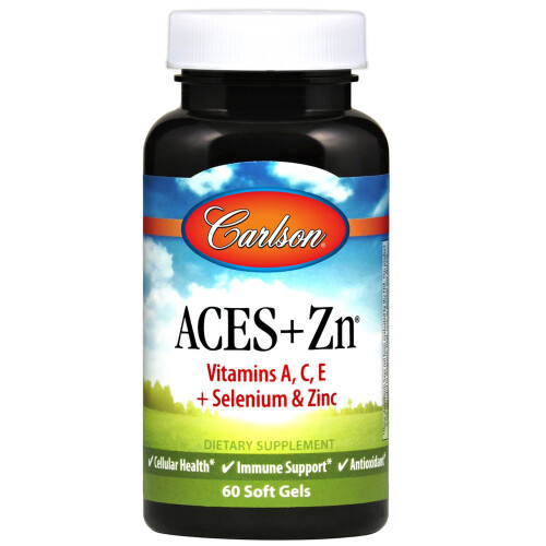 Carlson, Aces + Zn, 60 Weichkapseln