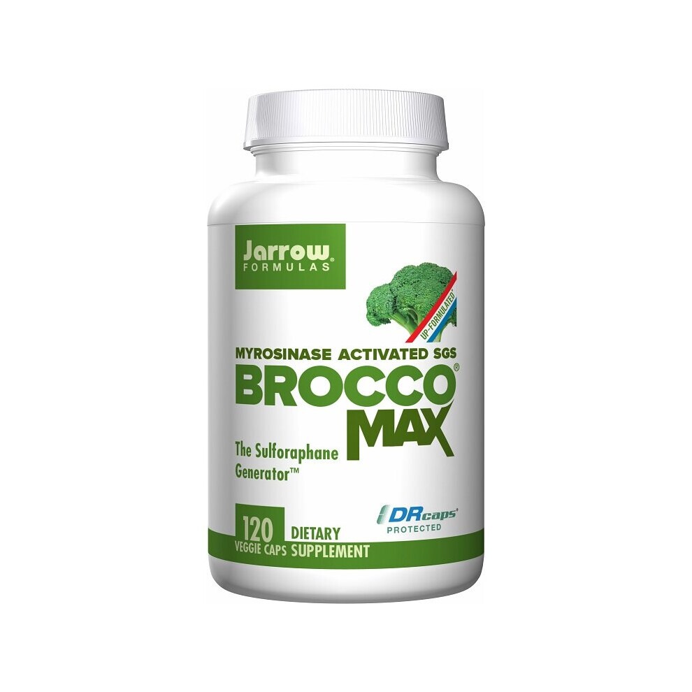 Jarrow Formulas Broccomax Sulforaphane Supports Liver Health | 120 Veg Capsules