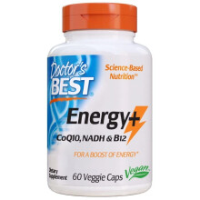 Doctor's Best Energy + CoQ10, NADH & B12, For Boost Of Energy | 60 Veg Capsules