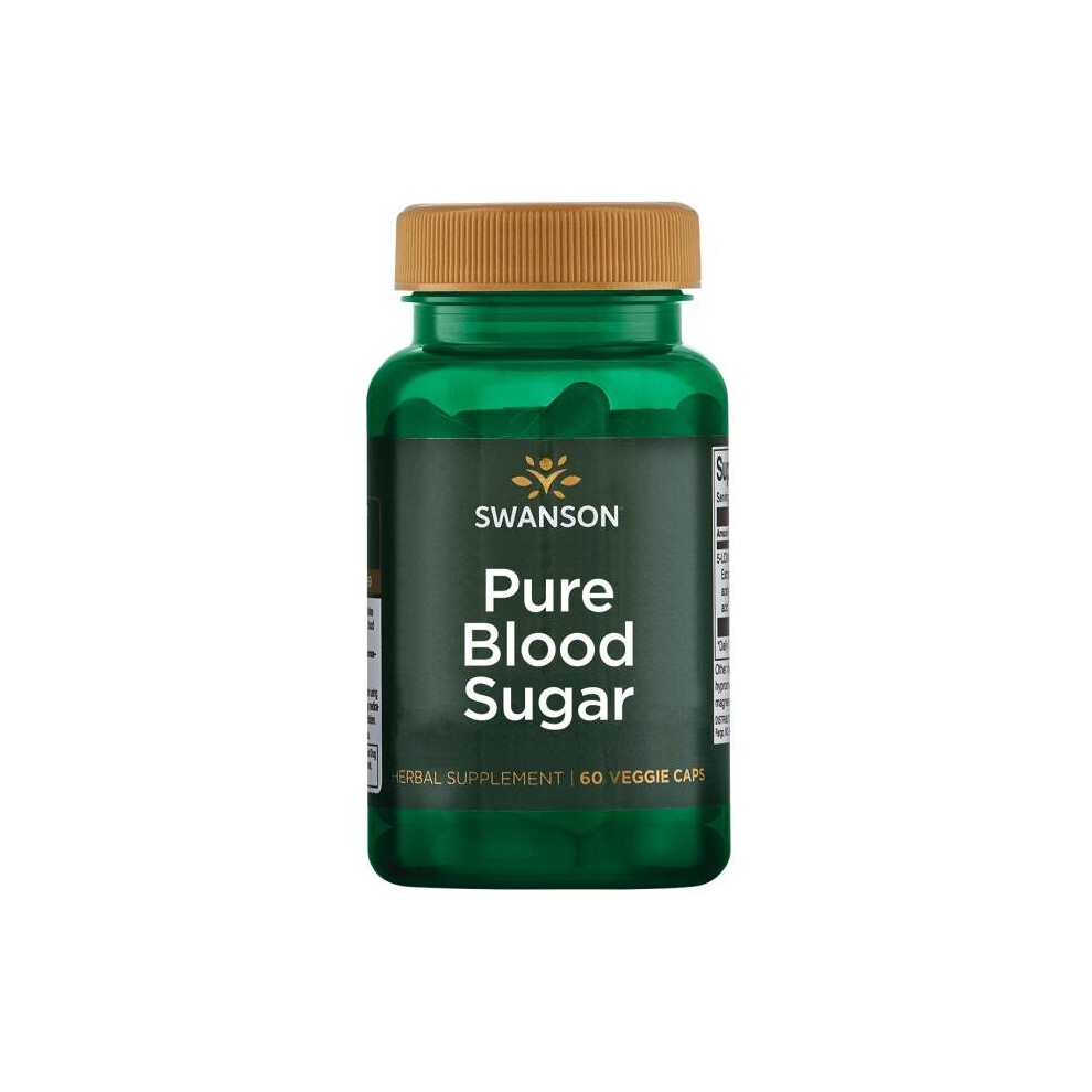 Swanson Pure Blood Sugar - 60 Vcaps