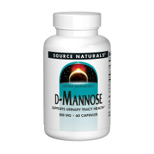 Source Naturals, D-Mannose, 500 mg, 60 Gélules
