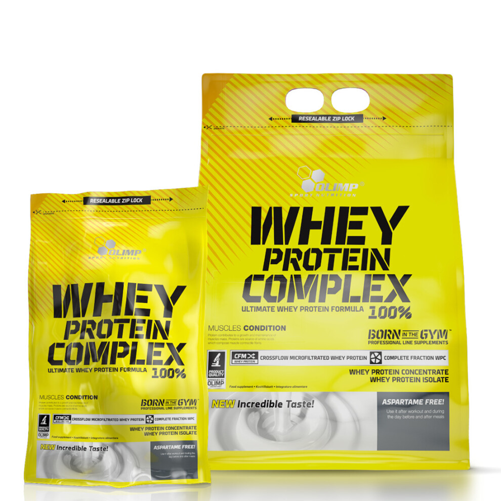 Olimp Laboratories Sp. Z O.o. Olimp Whey Protein Complex - Strawberry Flavour | Muscle Gain | 2.27Kg