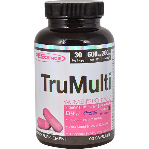 PEScience, TruMulti, Formule Femmes, 90 Capsules