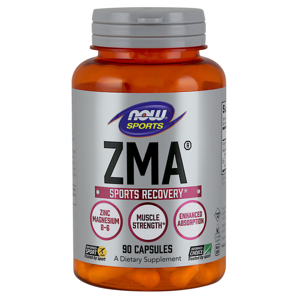 Now Foods, Sports, ZMA, Sports Recovery, 90 Capsules