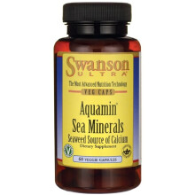 Swanson, Seeminerale: Rote Meeresalge, 60 Gemüsekapseln