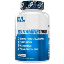 EVLution Nutrition Glutamine 1000 Immune Support & Recovery | 120 Veg Capsules