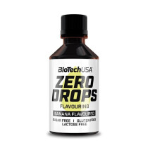 BioTechUSA Zero Drops Banana - 50 ml.