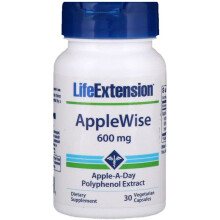 Life Extension AppleWise Support Overall Body Health 600mg | 30 Veggie Capsules