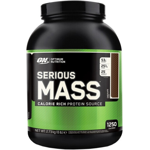 Optimum Nutrition Ciocolata Serious Mass Optimum Nutrition - 2730g