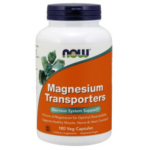 NOW Foods, Magnesium-Transporter, 180 Vegane Kapseln