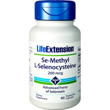 Life Extension Se-Methyl L-Selenocysteine 200mcg Advanced Selenium | 90 Capsules