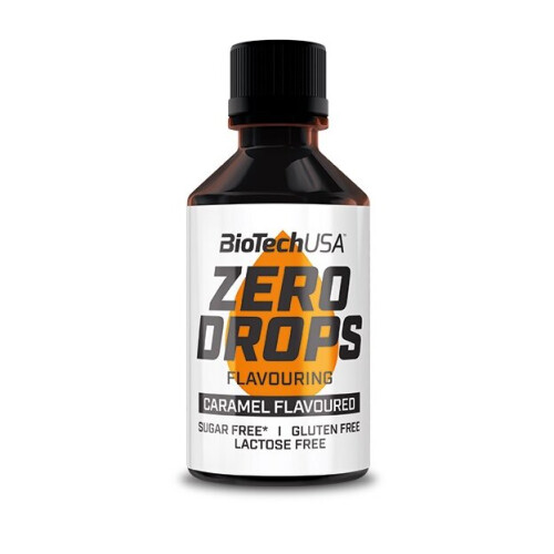 BioTechUSA Zero Drops Caramel - 50 ml.