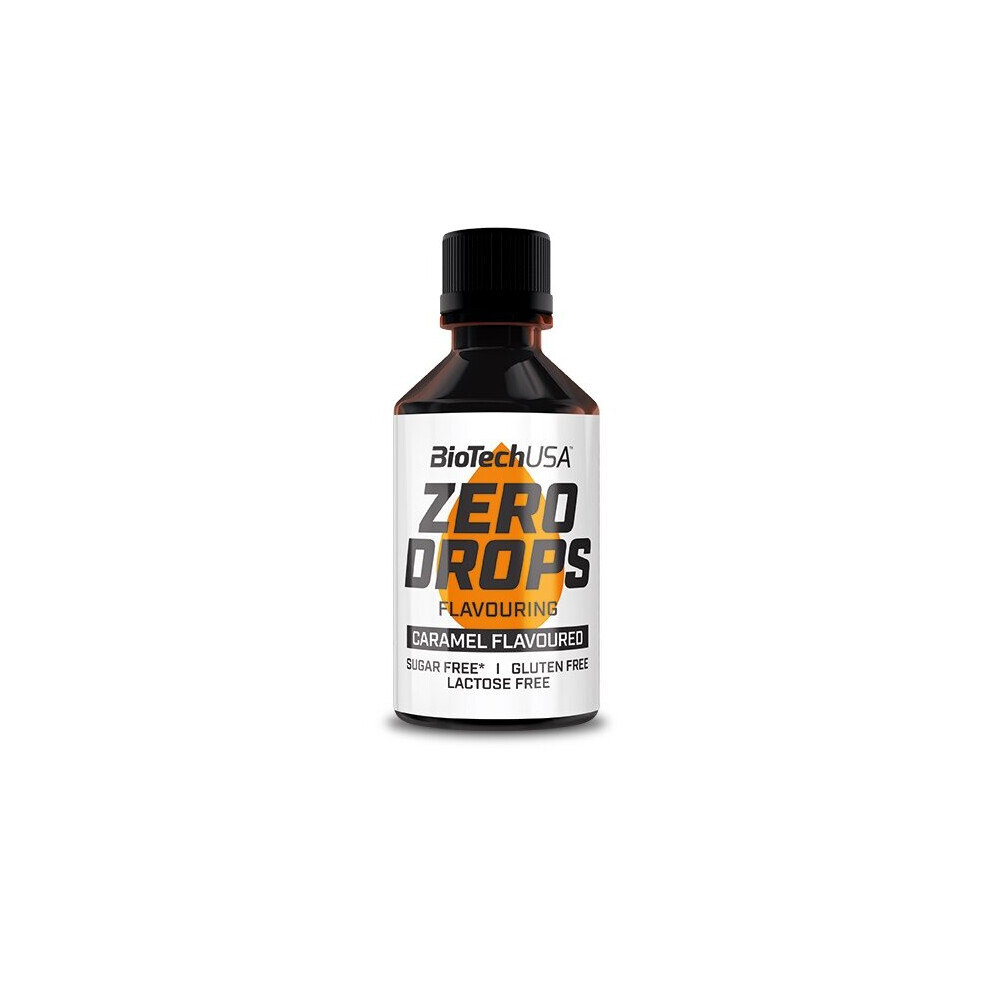 Biotechusa Zero Drops Caramel - 50 Ml.